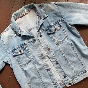 FREE PEOPLE JEAN JACKET LARGE